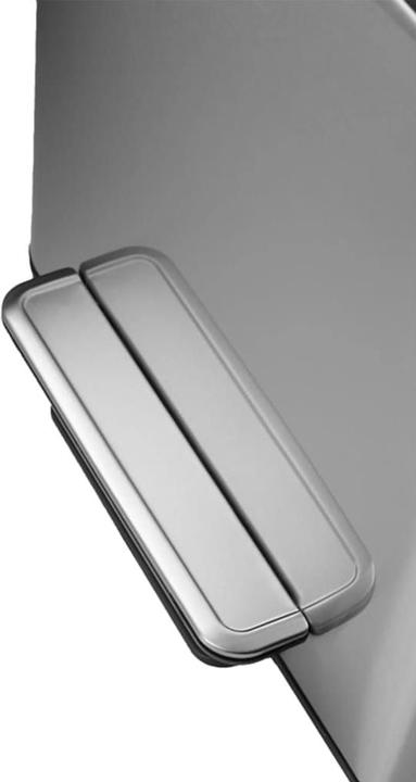 Actual product image EKO Treteimer EcoCasa Step Bin Mülleimer Edelstahl 30 L rechteckiger Treteimer mit Fingerabdruck fe (30 l)