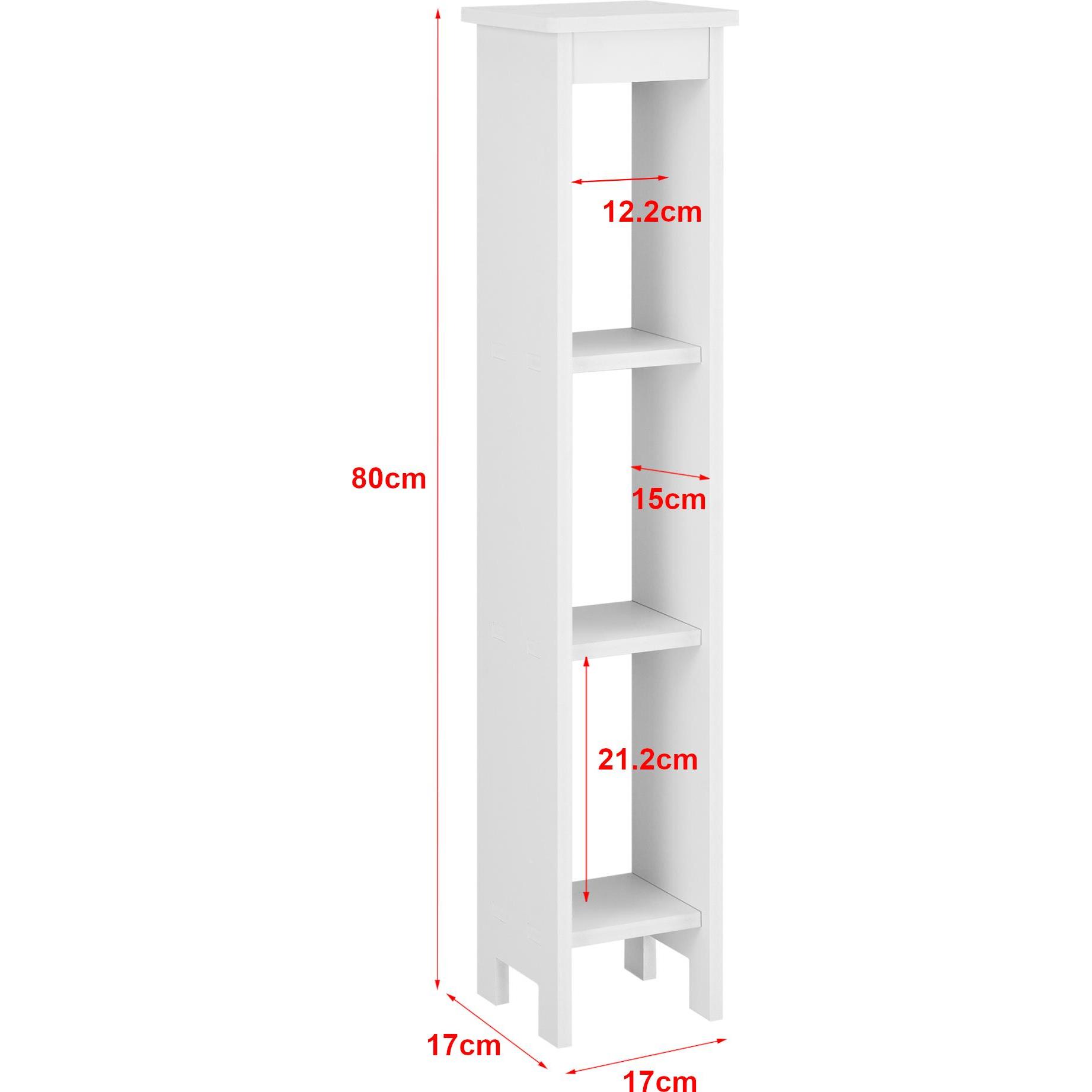 Thumbnail - En.Casa, Regal, Arvika (80 x 17 x 17 cm)