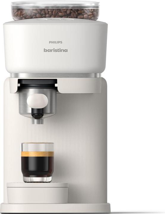 Philips Baristina - Bar300/00 - Espressomaschine - Kaffeemaschine mit Bohnen - Weiss (Bar300/00)