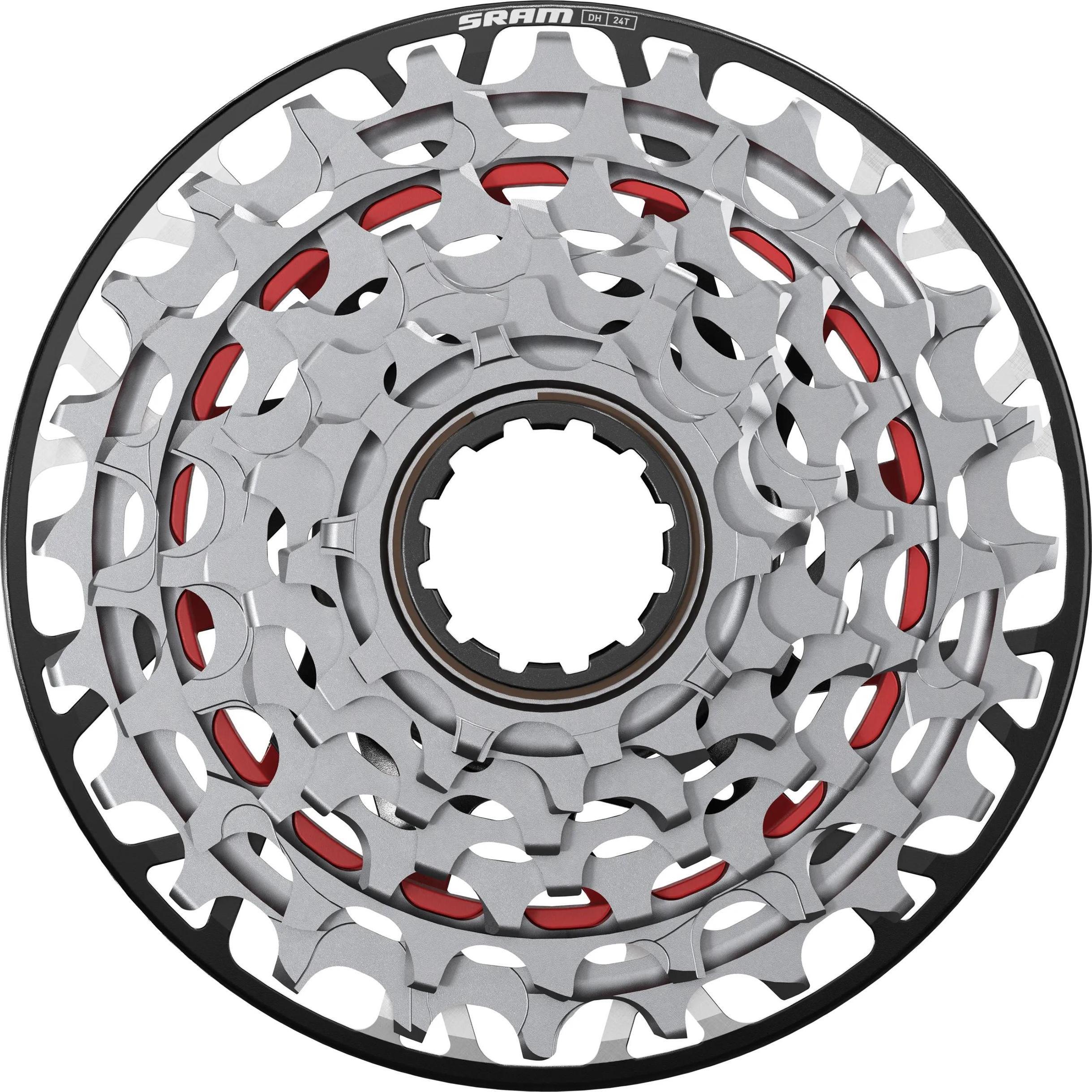 Sram XS-797 T-Type XD 7-fach Kassette (7-fach, 10-24) (00.2418.163.000)