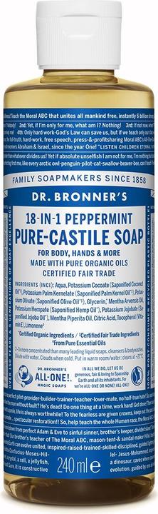 Produktbild Dr. Bronner's 18-IN-1 Pfefferminze (Flüssigseife, 240 ml)