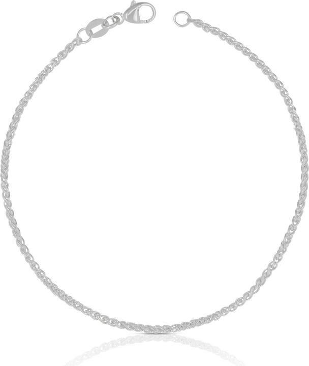 Image du produit Muau Tresse (19 cm, Or blanc 750/18K)