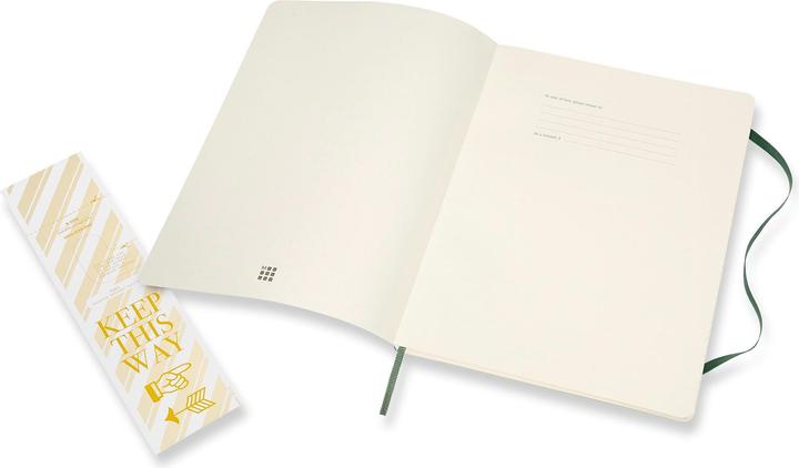 Actual product image Moleskine XL (25 x 19 cm, Lined, Soft cover)