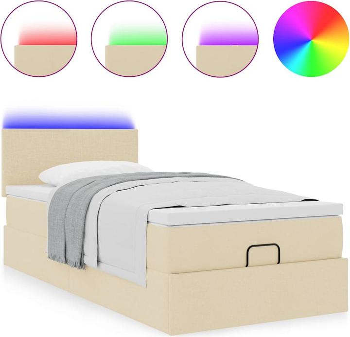 Image du produit vidaXL Ottoman-Bett (90 x 190 cm)
