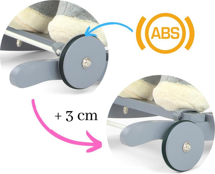 Produktbild Mally Schaukelpferd Polly dunkelbraun