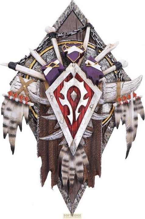 Nemesis Now World of Warcraft wall decoration Horde 30 cm
