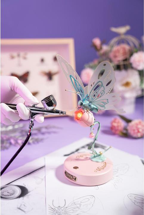 Produktbild Rokr MI05B - Schmetterling (blau) (79 Teile)