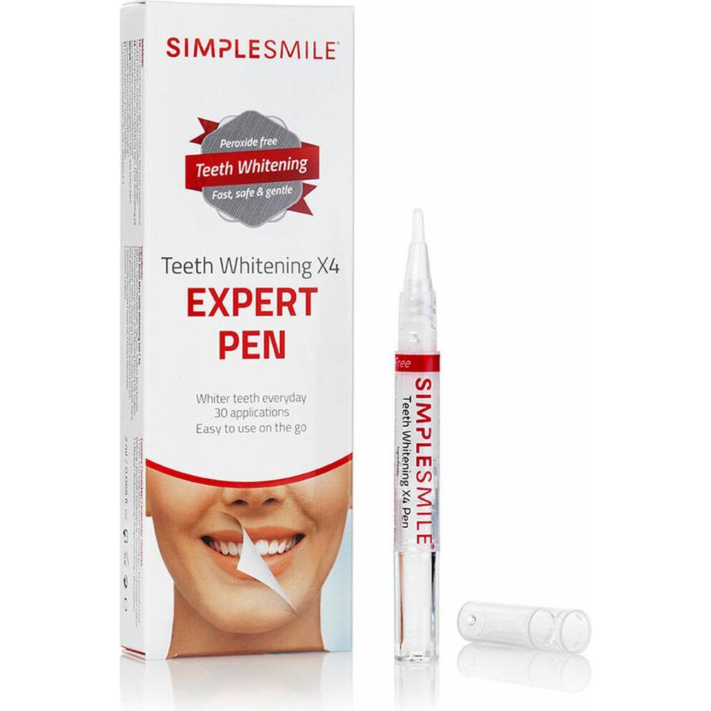 Beconfident, Bleaching, SIMPLESMILE teeth whitening X4 expert pen 1 pz (2 ml, Stift/Pen)