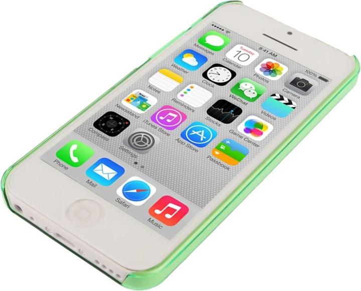 Produktbild König Design Schutzhülle Hard Case für Handy Apple iPhone 5C grün (Apple iPhone 5c)