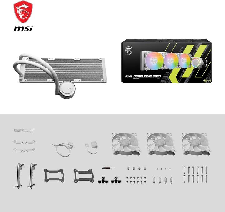 Produktbild MSI Mag Coreliquid E360 White