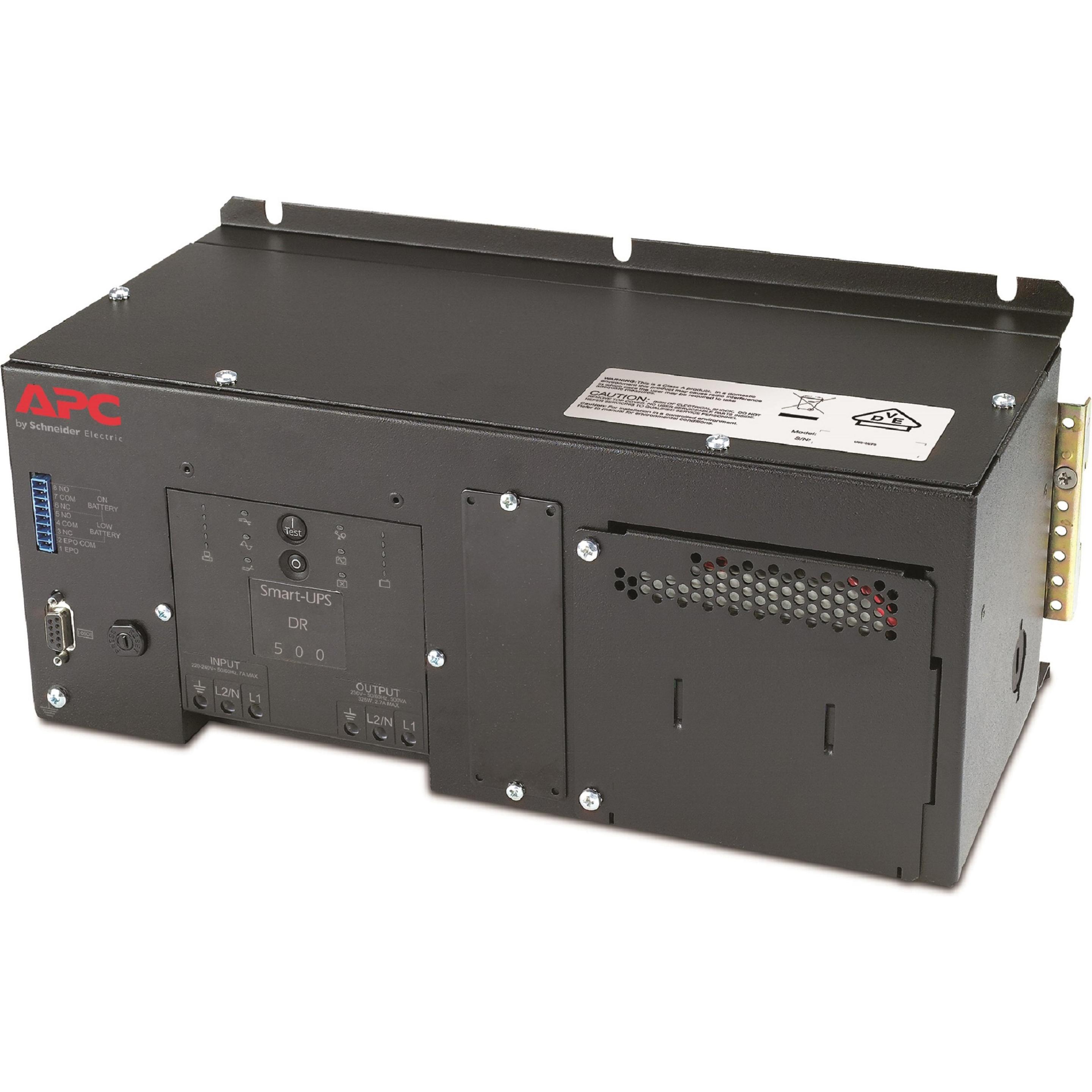 APC Industriepanel und DIN-Schiene (500 VA, 325 W, Line-Interaktiv USV) (SUA500PDRI)