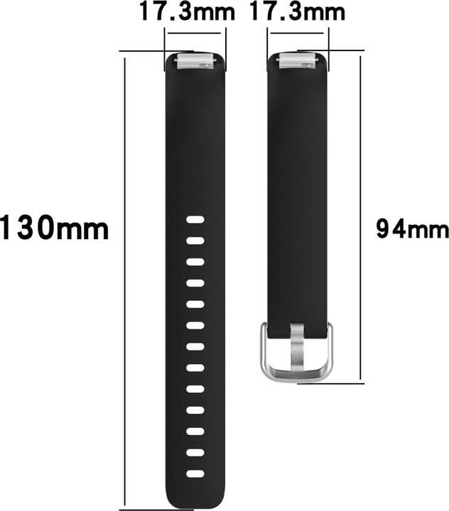 Actual product image Cover-Discount Fitbit Inspire 2 - Silicone Replacement Bracelet Grey (Silicone)
