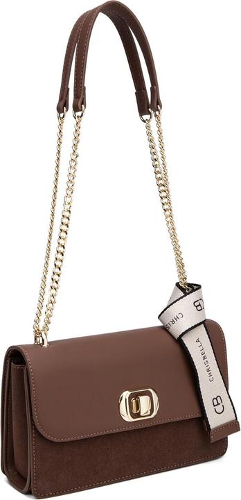 Produktbild Chrisbella Damen Umhängetasche - Modell Aurelia Elite - 100% Polyurethan - 25.0 X 7.0 X 16.0 Cm