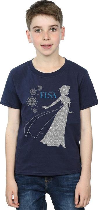 Produktbild Disney Frozen Elsa Christmas Silhouette TShirt Jungen (140, 146)