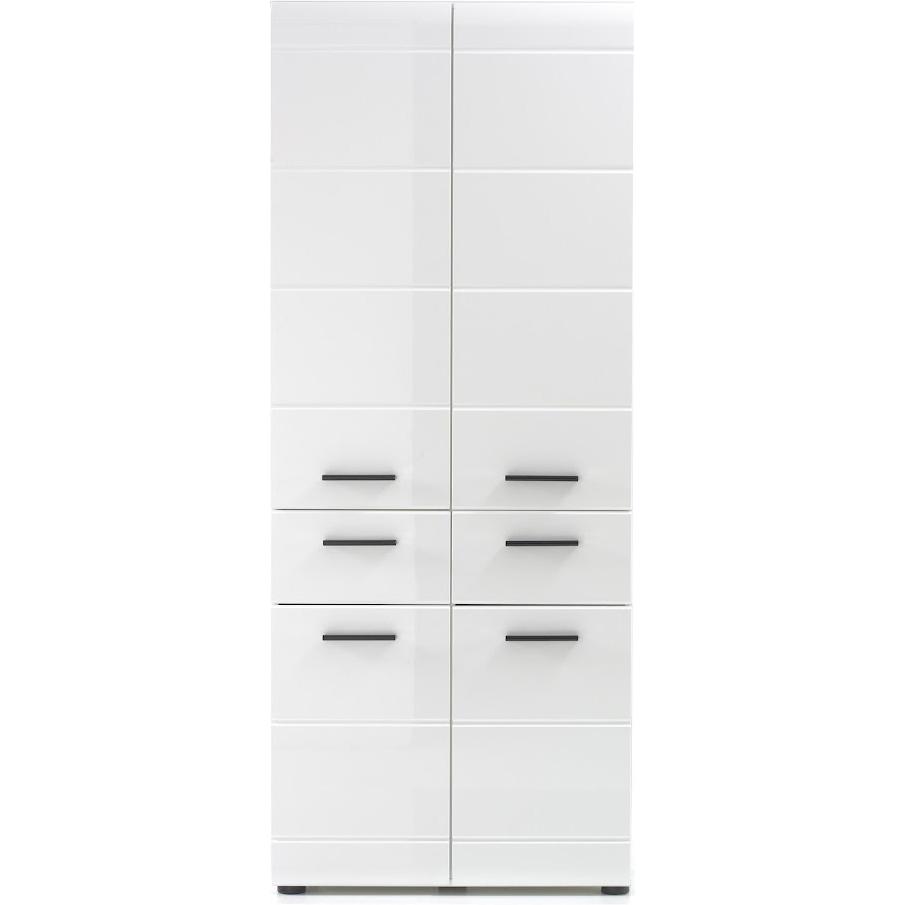 Trendteam, Badezimmerschrank, Skin Gloss (60 x 31 x 182 cm)