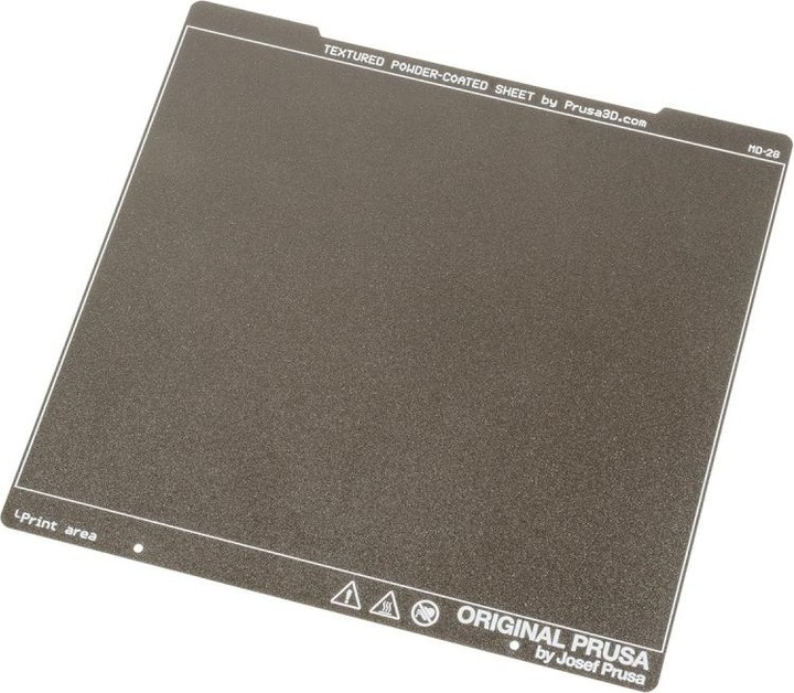 Prusa Strukturiertes pulverbeschichtetes Stahlblech für MK3 und MK4 (Platte)