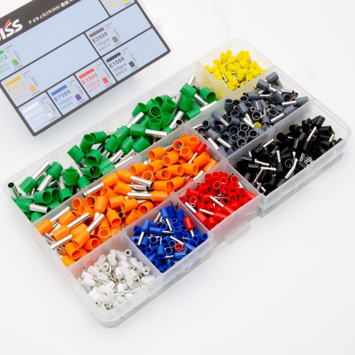 Actual product image Iwiss Wire end ferrules set 770 pcs.