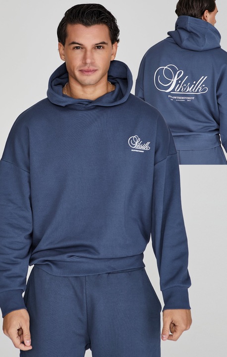 Immagine prodotto Siksilk Maglia con cappuccio Felpa grafica con cappuccio (XL)
