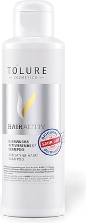 Produktbild Tolure Cosmetics - Strengthening shampoo for thicker hair Hairactiv (Activating Hair Shampoo) 200 ml (200 ml, Flüssiges Shampoo)