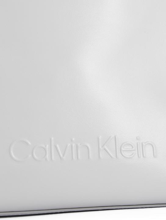 Actual product image Calvin Klein Embossed Calvin Round Backpack