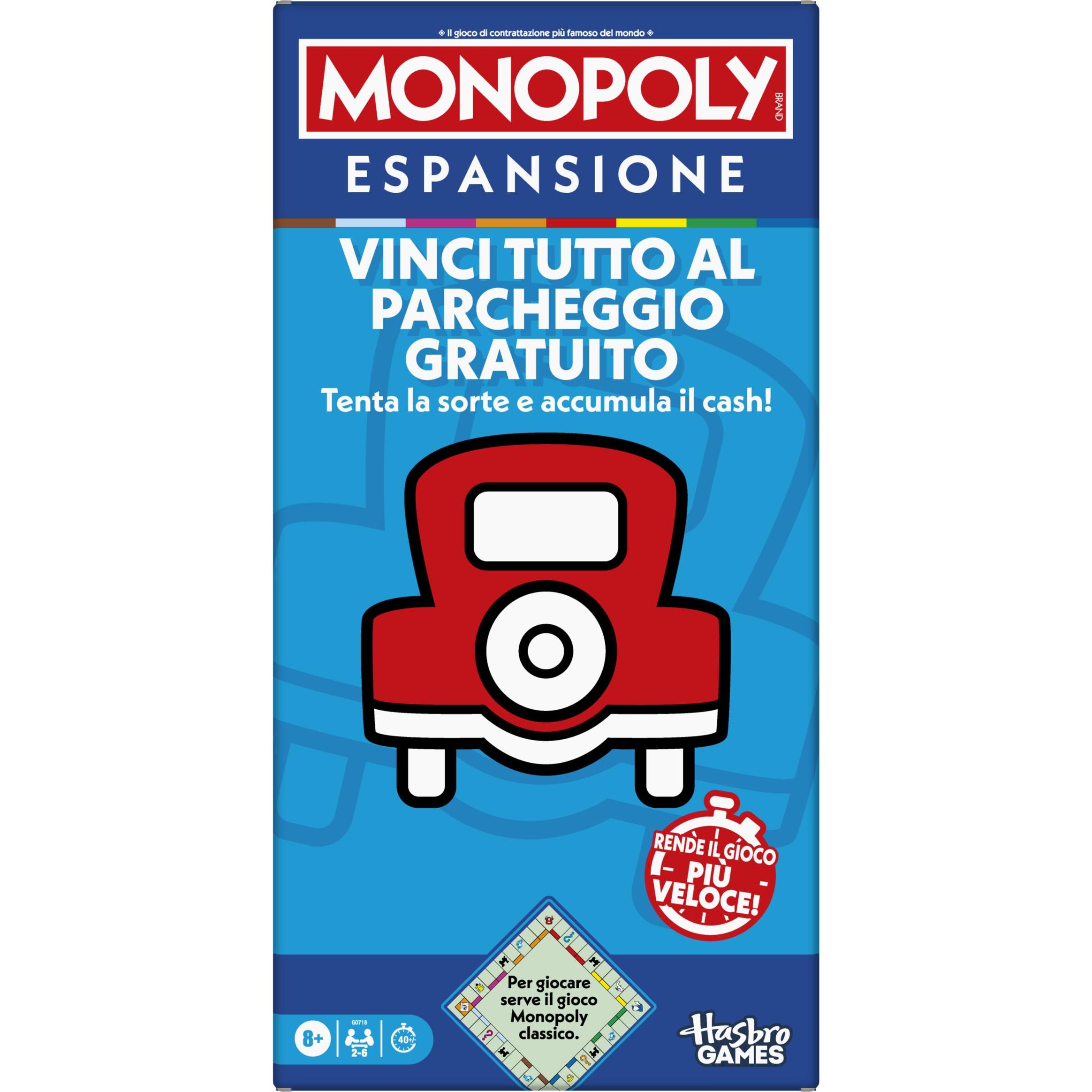 Hasbro Monopoly Espansione - Vinci Tutto Al Parcheggio Gratuito (Italienisch) (G07181031)