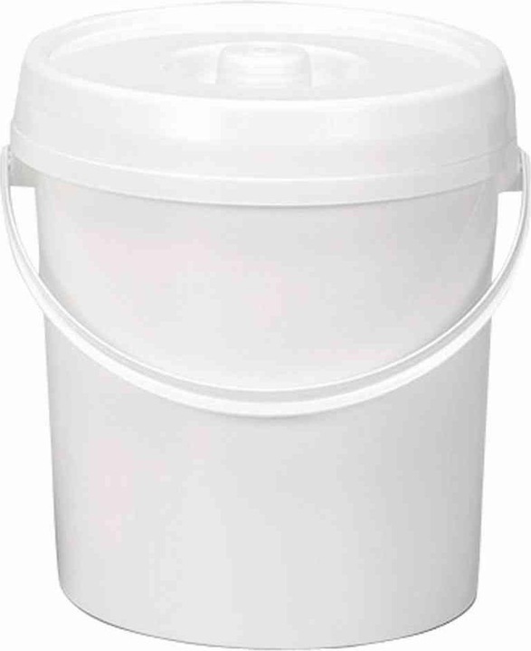 Actual product image Lockweiler Diaper pail with lid white 11 L