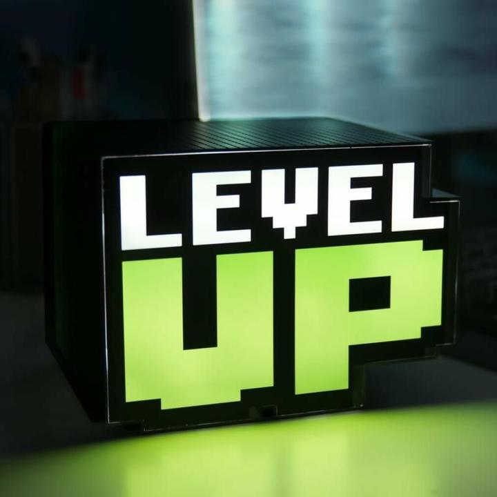 Produktbild Paladone Products Geek Level Up lamp with sound