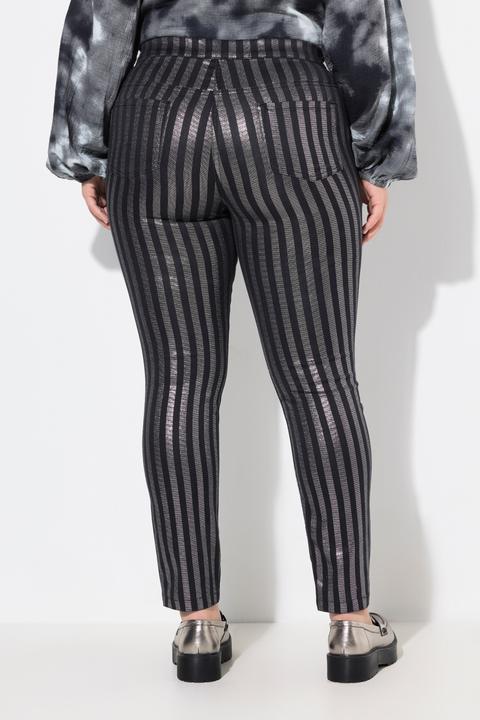 Produktbild Angel of Style Jeggings, Slim Fit, Glitzer-Streifen (46)