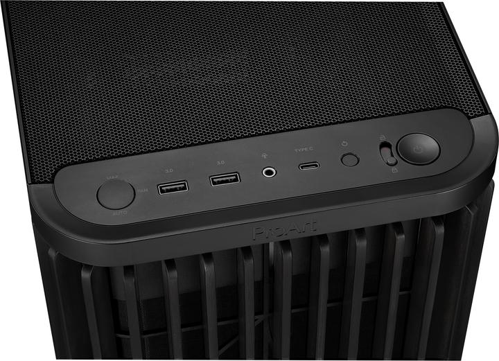 Actual product image ASUS Case PROART PA401 WOOD METAL PWM BLACK (ATX)