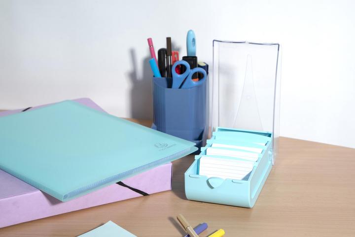 Actual product image Exacompta Card index box hinged lid (A8)