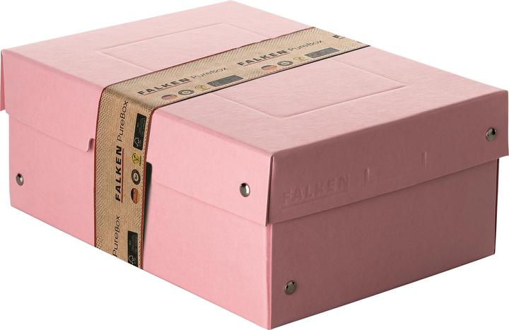 Produktbild Falken PURE Box Pastell A5 100 mm Füllhöhe pink (A5)