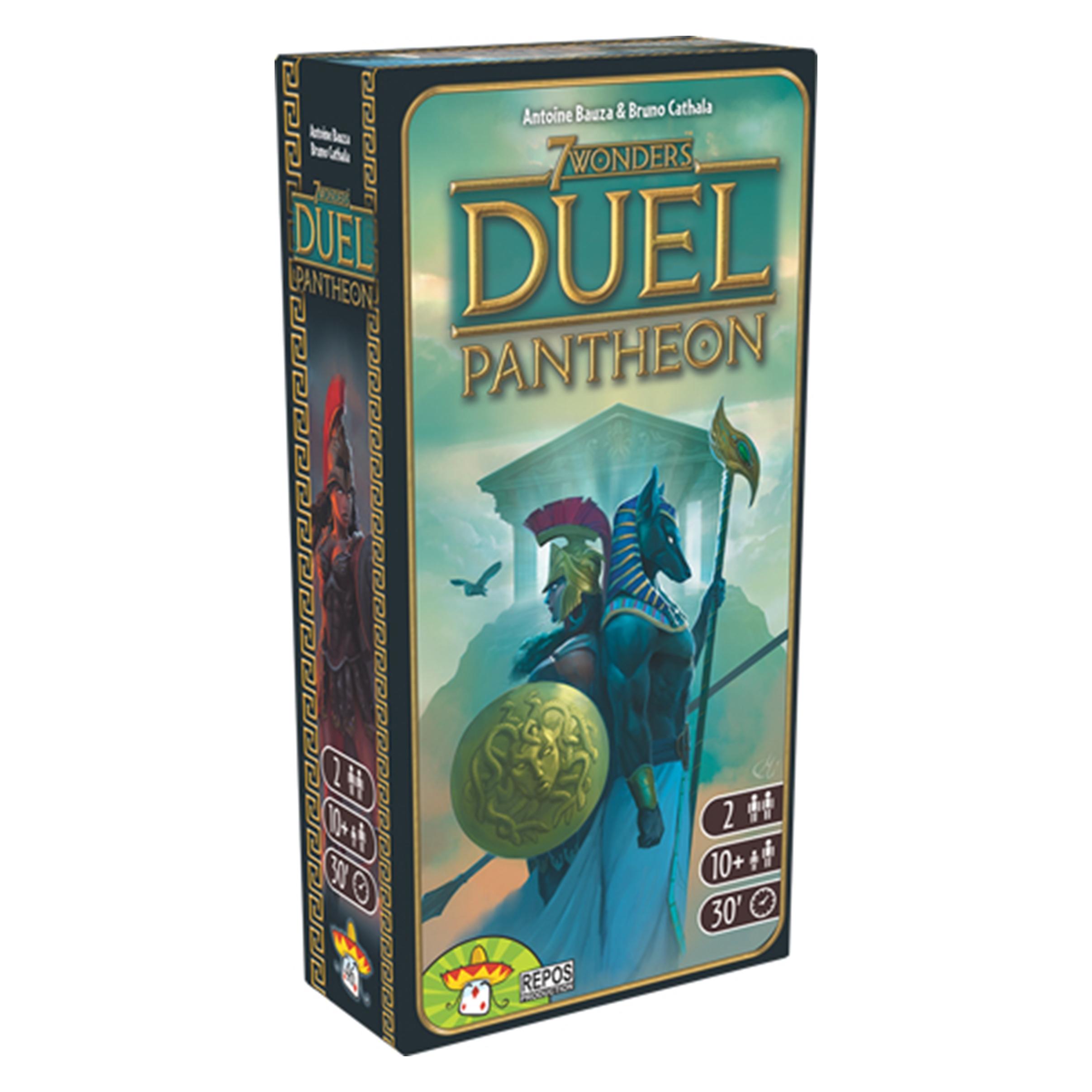 Repos Production 7 Wonders Duel Pantheon uitbreiding (Frans, 2 Spelers)