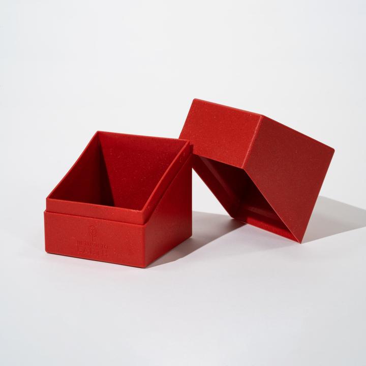 Actual product image Ultimate Guard Card Box Return To Earth Boulder Deck Case 100+ Red