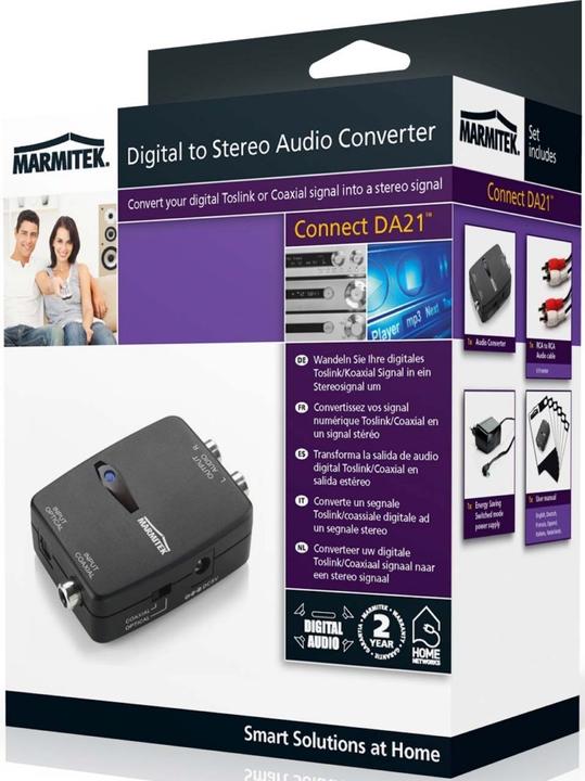 Produktbild Marmitek Connect DA21 (Digital -> Analog)