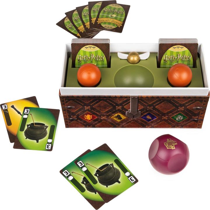 Immagine prodotto Spin Master Harry Potter Caccia al Boccino d'oro, gioco di Quidditch da tavola per streghe, maghi e Babbani