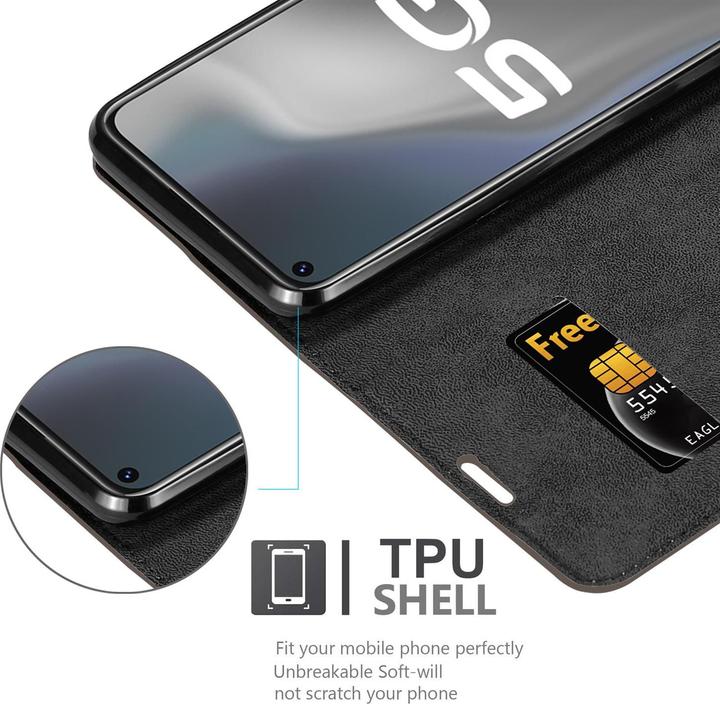 Actual product image Cadorabo Book Invisible Magnet Cover (Vivo Y70)