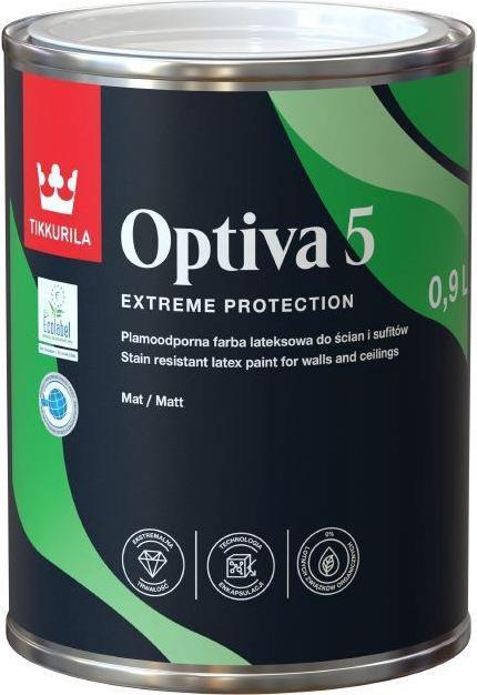 Tikkurila PAINT OPTIVA MATT 5 BA 0.9L (900 ml)