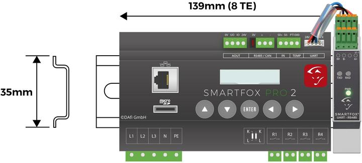 Produktbild Smartfox UART / RS485 Converter 2 x RS485