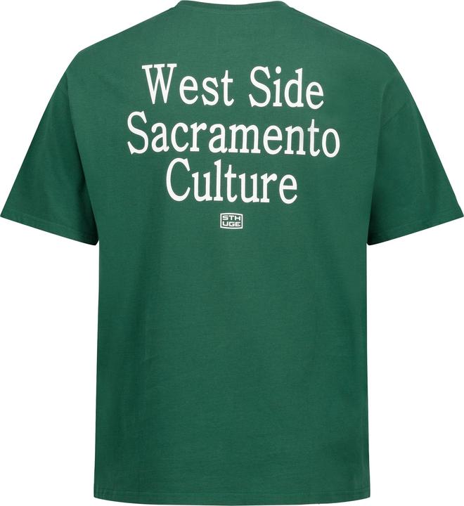 Actual product image Sthuge T-shirt, short sleeve, oversized, rear print, up to 8 XL (4XL)