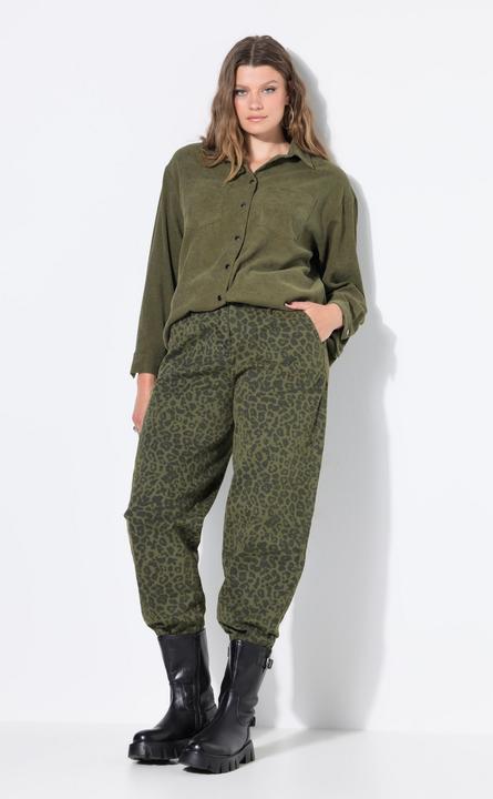 Actual product image Studio Untold Ballon-Jeans, Wide Ballon Legs, Leo (52)