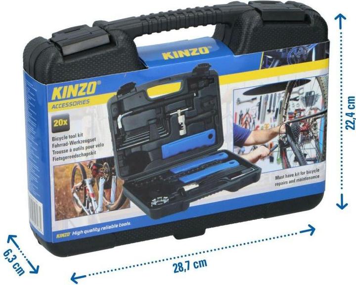 Actual product image Kinzo Tool set (20 pieces)