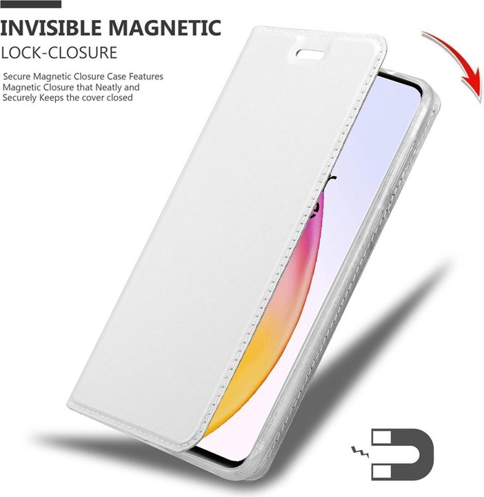 Actual product image Cadorabo Book Classy Style Cover (Oneplus 8)