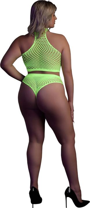 Immagine prodotto Ouch! Turtle Neck and High Waist Slip - Green - XL/XXXXL (XL, XXL, 3XL)