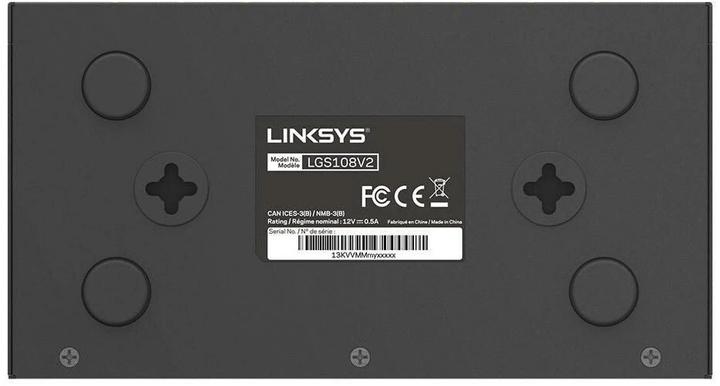 Image du produit Linksys Lgs108 (8 ports)