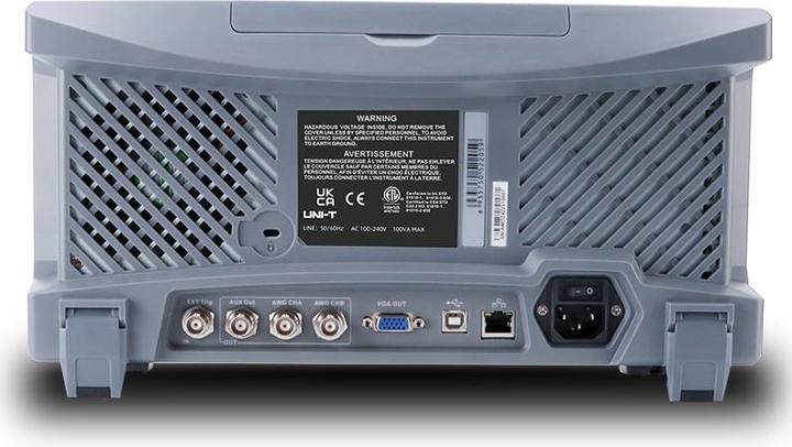 Actual product image Uni-T MSO2202-S Oscilloscope 200MHz, 2GSa/s
