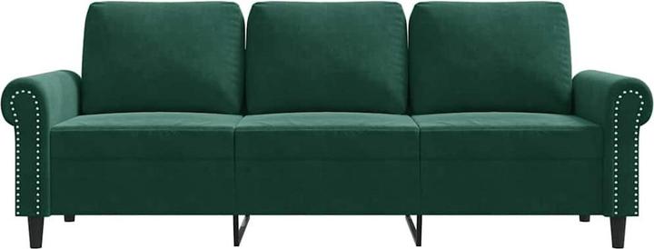 Produktbild vidaXL 3-Sitzer-Sofa 180 cm Samt (3-Sitzer)