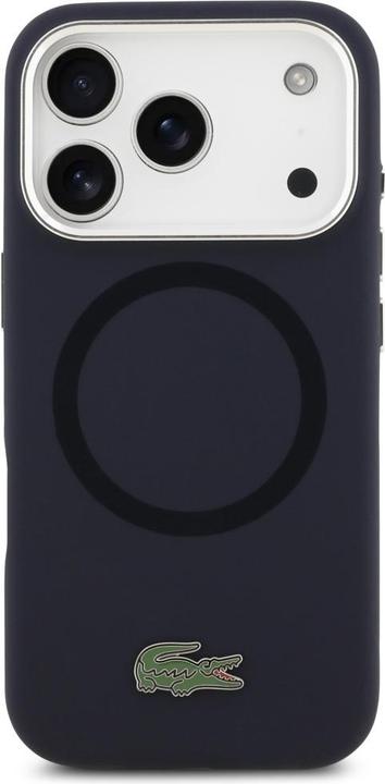 Immagine prodotto Lacoste Case Silicone Metal Logo MagSafe for iPhone 17 Pro navy blue (Apple iPhone 17 Pro)