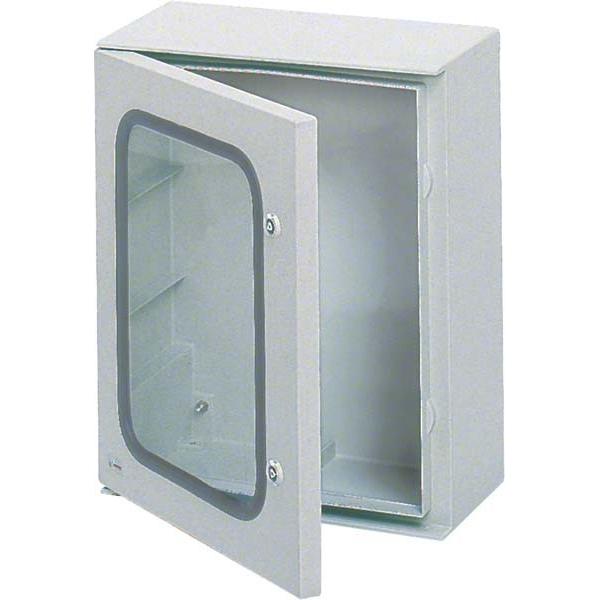 Hager, Verteilerschrank Zubehör, HAG FL254B Schrank m.Klars.tÃ¼r 350x300x160
