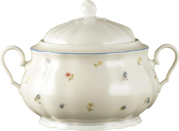 Seltmann Marieluise Elfenbein Streublume Terrine mit Deckel (28.50 cm, 3 l, 1x)