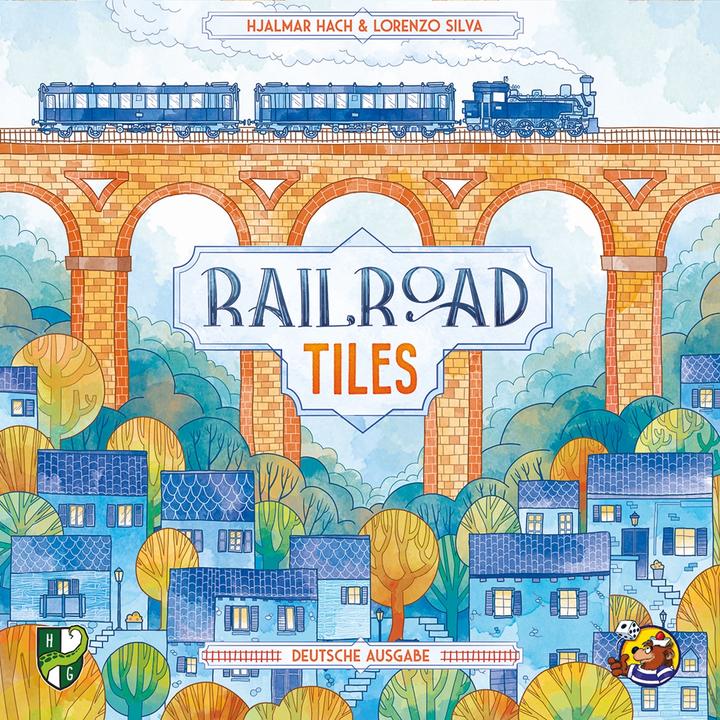 Produktbild Horrible Guild Railroad Tiles (d) (Deutsch, 1 - 4 Spieler)